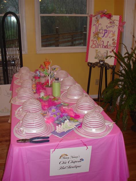 picture perfect party co fancy nancy birthday party