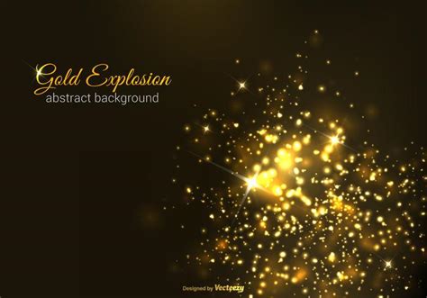 Gold Explosion Vector Background 123490 Vector Art At Vecteezy