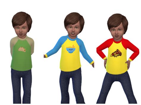 The Sims Resource Keycamz Toddler Boys Shirt 0411 Island Living Needed