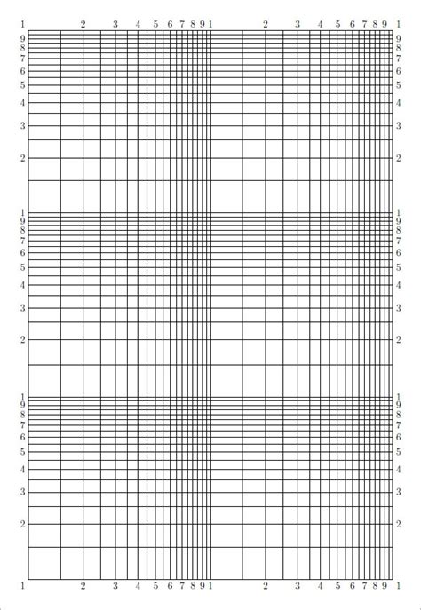 Free 9 Printable Blank Graph Paper Templates In Pdf