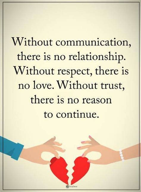 Relationship Quotes Without Communication There Is No Relationship