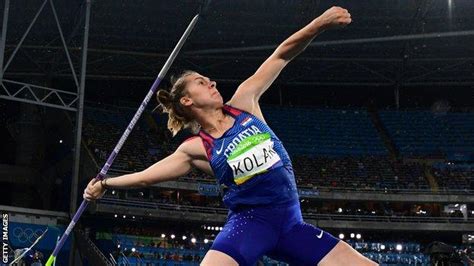 Rio Olympics 2016 Croatias Sara Kolak Wins Gold In Womens Javelin