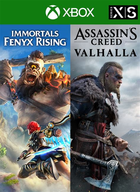 Assassins Creed Valhalla Immortals Fenyx Rising Bundle On Xbox Price