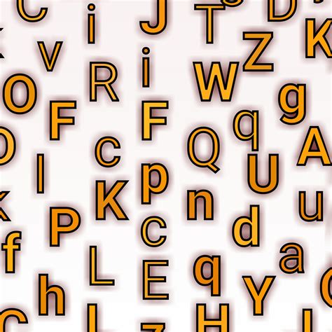 Scrambled Letters Free Stock Photo Public Domain Pictures