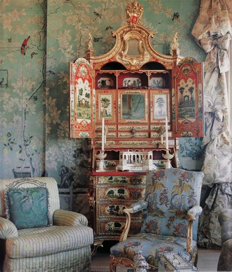 Rococo Revisited — Modern Choineserie Design Ann Getty Photo