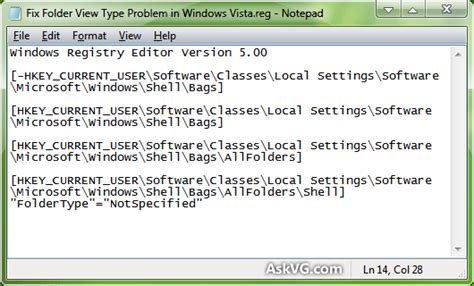 Solution Reg Registry Files Always Open With Notepad In Windows Askvg