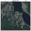 Aerial Photography Map of Geneva, WA Washington