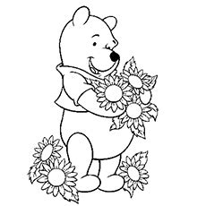 View and print full size. Top 30 Free Printable Cute Winnie The Pooh Coloring Pages ...