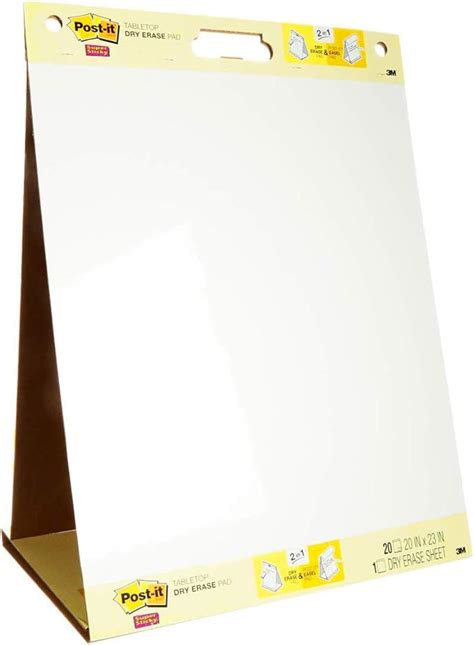 post it table flip chart with 20 self adhesive sheets whiteboard for meeting notes meeting