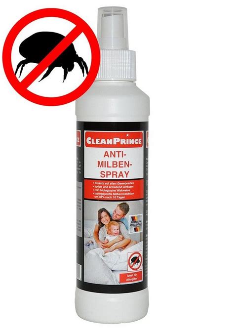 Cleanprince Anti Milben Spray Bett And Hausstaubmilben Reinigungsspray Bettwanzen Bettmilben