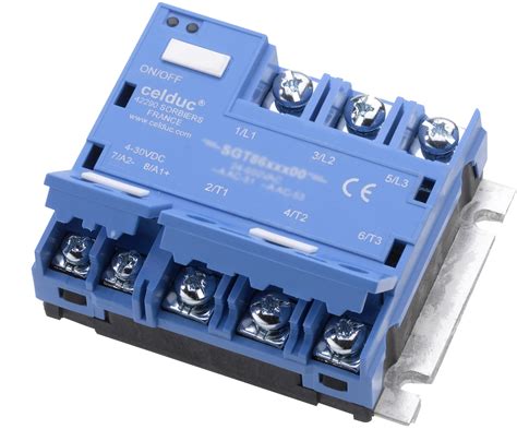 Three Phase Solid State Relays And Contactors Celduc® Relais