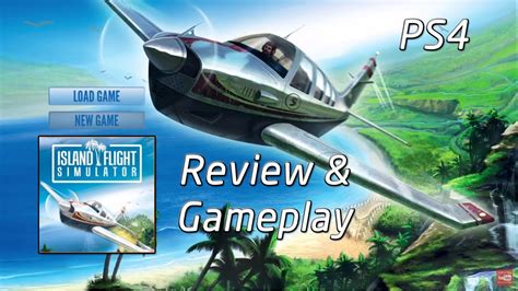 Review And Gameplay Island Flight Simulator Ps4 Youtube