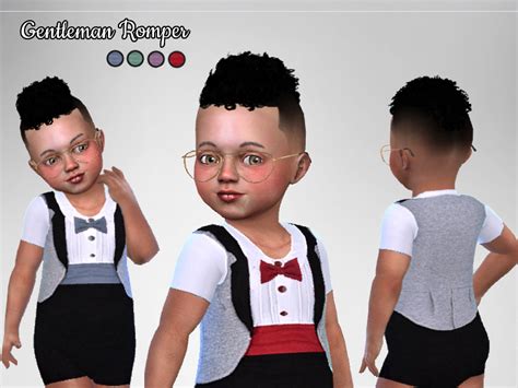 Little Boy Suit Jacket Veston Complet The Sims 4 P1 Sims4 Clove