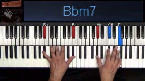 Como Hago Am7 O Bbm7 En El Piano Youtube