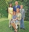 Grace & Family | Royal family portrait, Princess grace kelly, Princess ...