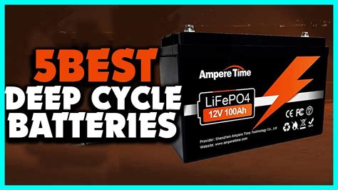 Top 5 Best Deep Cycle Batteries Review 2022 Youtube