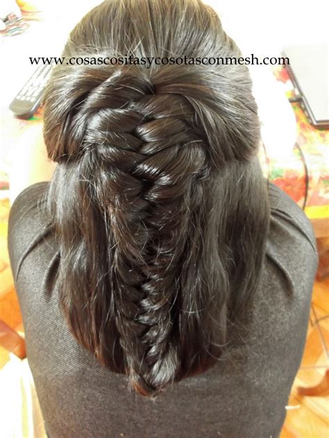 Peinados rápidos paso a paso para niñas, para el colegio, para andar en casa, peinados modernos y recogidos con cabello largo y corto. peinados fáciles de hacer en casa ~ cositasconmesh