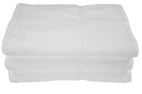 27 X 50 White Bath Towels 14 Lbs 100 Cotton Towel Depot