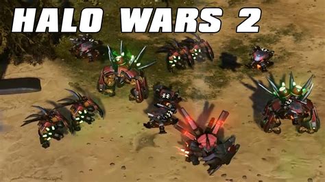 Halo Wars 2 New Commander Hunter Leader Colony Gameplay Youtube