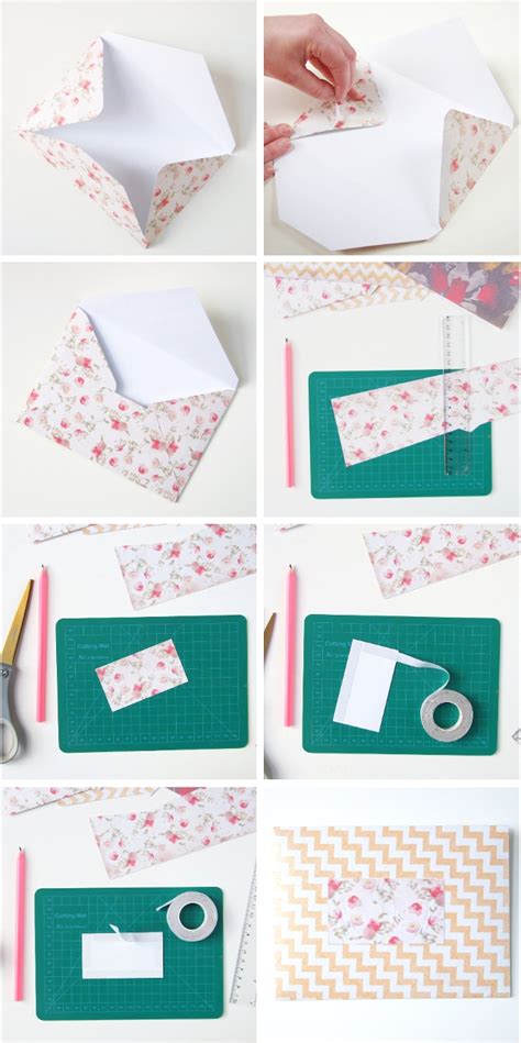 Sweet And Simple Diy Scrapbook Paper Envelopes Gathering Beauty