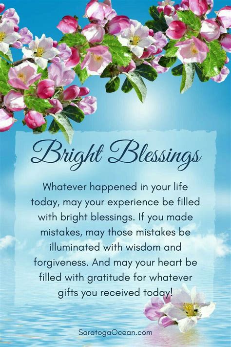 Everyday Wishes And Blessings Quotes Inspiration
