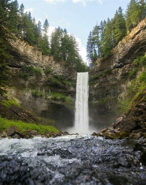 Brandywine Falls Provincial Park In British Columbia Canada