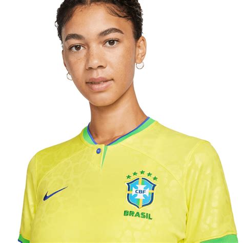 Jersey Para Fútbol Nike Brasil Local Mundial 2022 De Mujer Innovasport