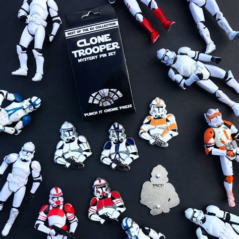 Clone Trooper Mystery Pin Set Punch It Chewie Press