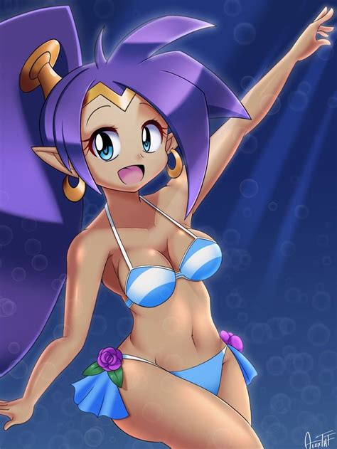 Bikini Shantae Character Art Art Character