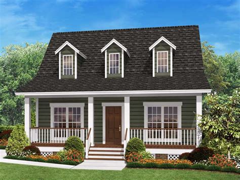 Small Country Home Plan Two Bedrooms 900 Sq Ft Plan 142 1032