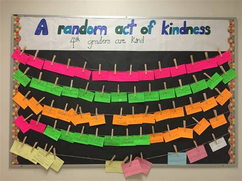 Kindness Bulletin Board Kindness Projects Kindness Activities