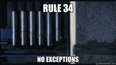 Rule 34 No Exceptions Key Rule 34 Quickmeme