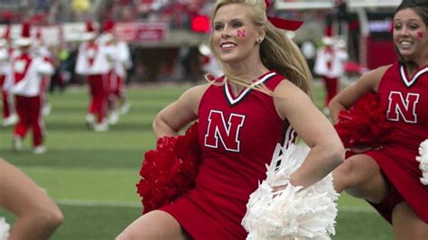 Nebraska University Cheerleaders