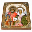 St.Peter and Fevroniya - Русская лаковая миниатюра