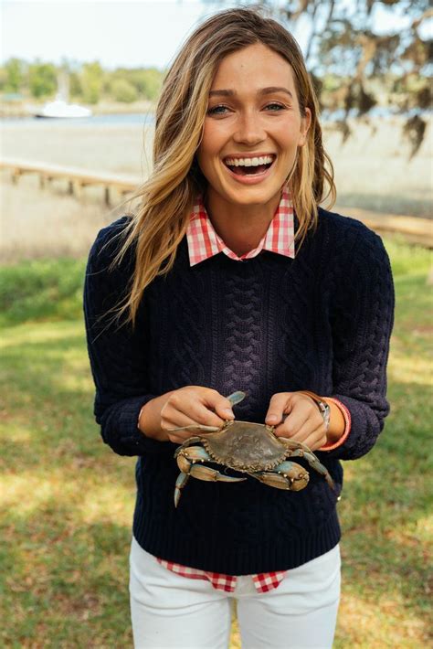Sweater With A Collar Popped Over The Neckline I Love This Classic Look Preppy Outfits