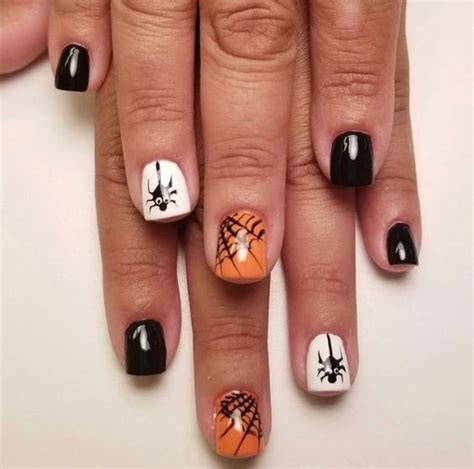 50 Frightfully Easy Diy Halloween Nail Art Ideas That Scream Spooky