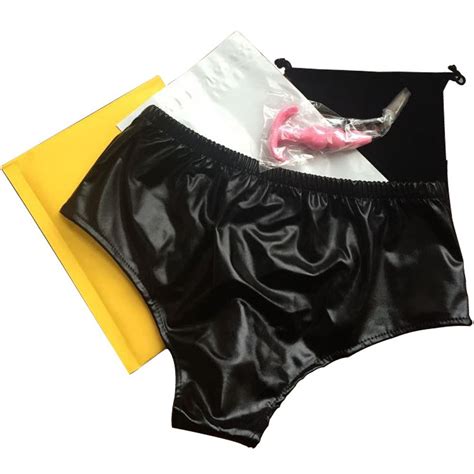 Sex Toy Pants With Internal Dildo Underwear Color Black Buy Sex Toy Pants With Internal