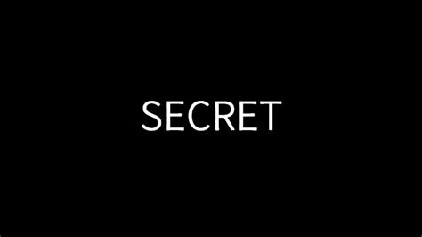 Secret Youtube