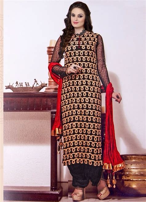 Rang Georgette Collections Salwar Suits Suits For Women