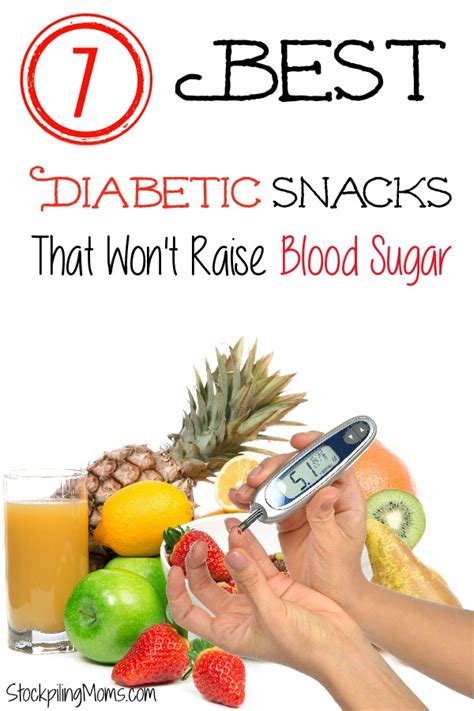 7 Best Diabetic Snacks That Wont Raise Blood Sugar