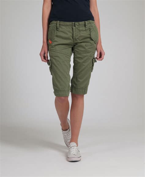 New Womens Superdry Core Cargo Shorts Td Ad21051175 Ebay
