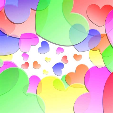 2932x2932 Love Colors Heart Artist Ipad Pro Retina Display Hd 4k