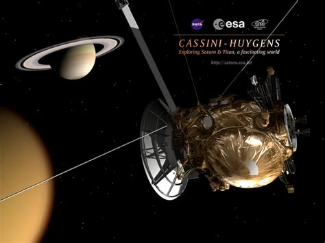 Esa Cassini Huygens Wallpaper