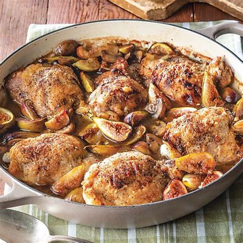 How to make paula deen's amazing chicken casserole? Chicken Marsala with Figs - Paula Deen Magazine