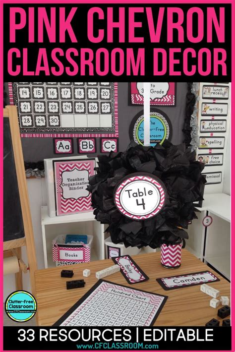 Pink Classroom Decor Jodi Durgin Education Co Pink Classroom Pink