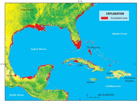 Map Of The Caribbean Sea And Gulf Of Mexico Map Poin