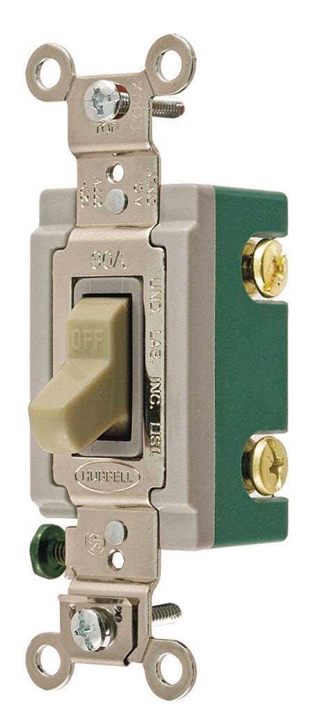 Bryant Wall Switch 2 Pole Maintained Toggle 49yz503002i Grainger