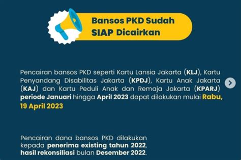 Info Terbaru Dinsos Dki Untuk Kartu Lansia Jakarta Klj Kapan Cair