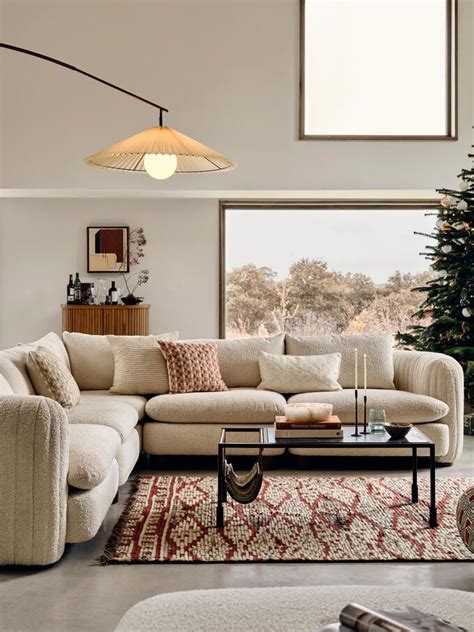 Vivienne Modular Sofa, Corner Sofa, Boucle, UK - Soho Home | Corner