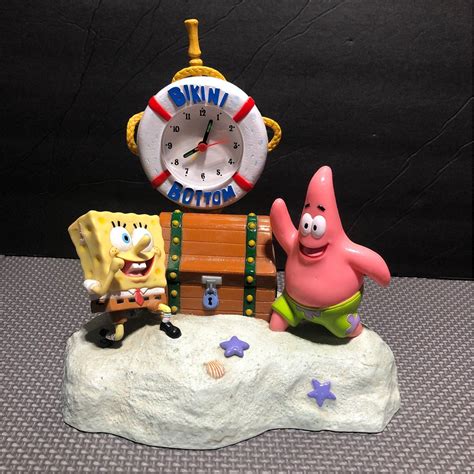 Spongebob And Patrick Clock On Mercari Spongebob Patrick Spongebob